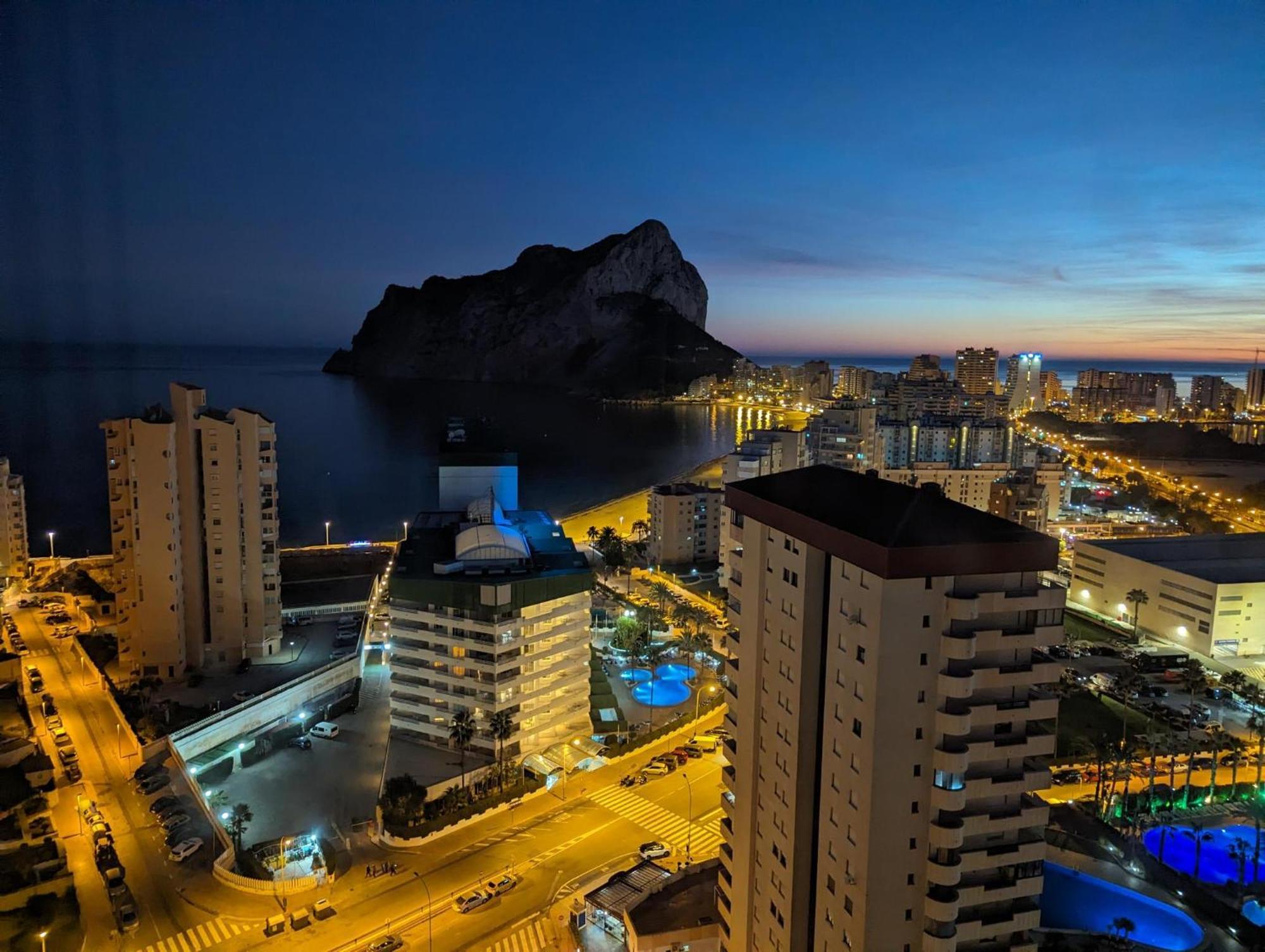 100 M From Fossa Beach In Calpe Esterno foto