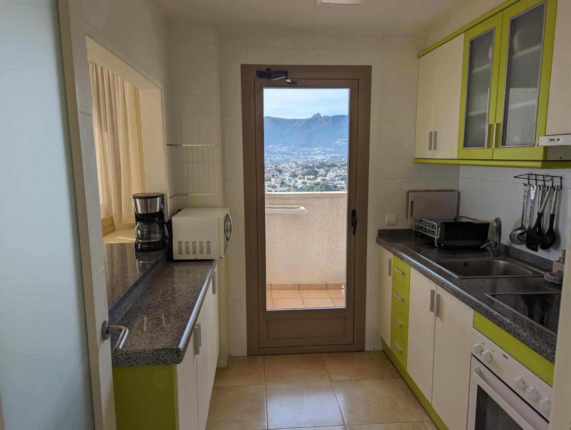 100 M From Fossa Beach In Calpe Esterno foto