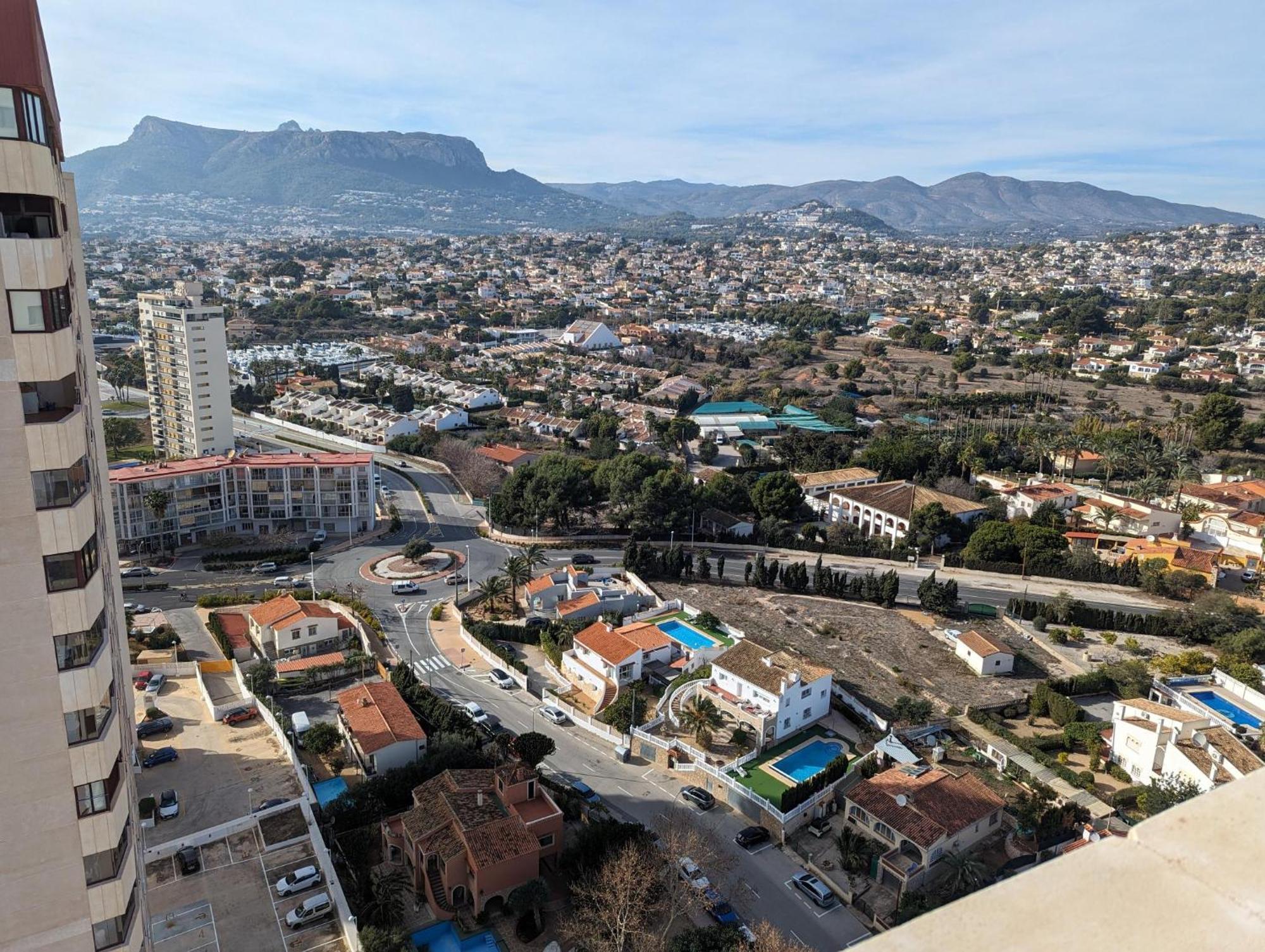 100 M From Fossa Beach In Calpe Esterno foto