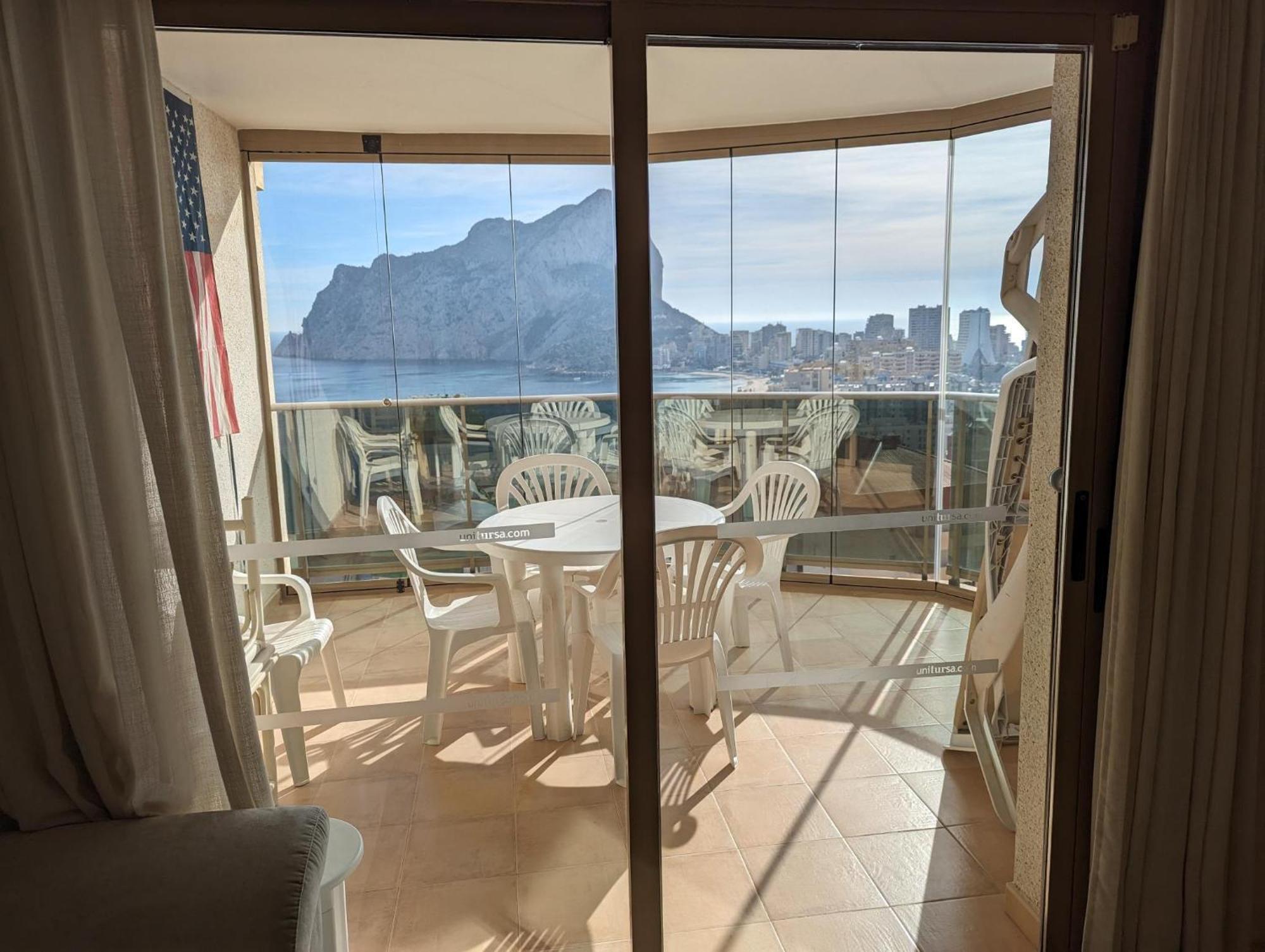 100 M From Fossa Beach In Calpe Esterno foto