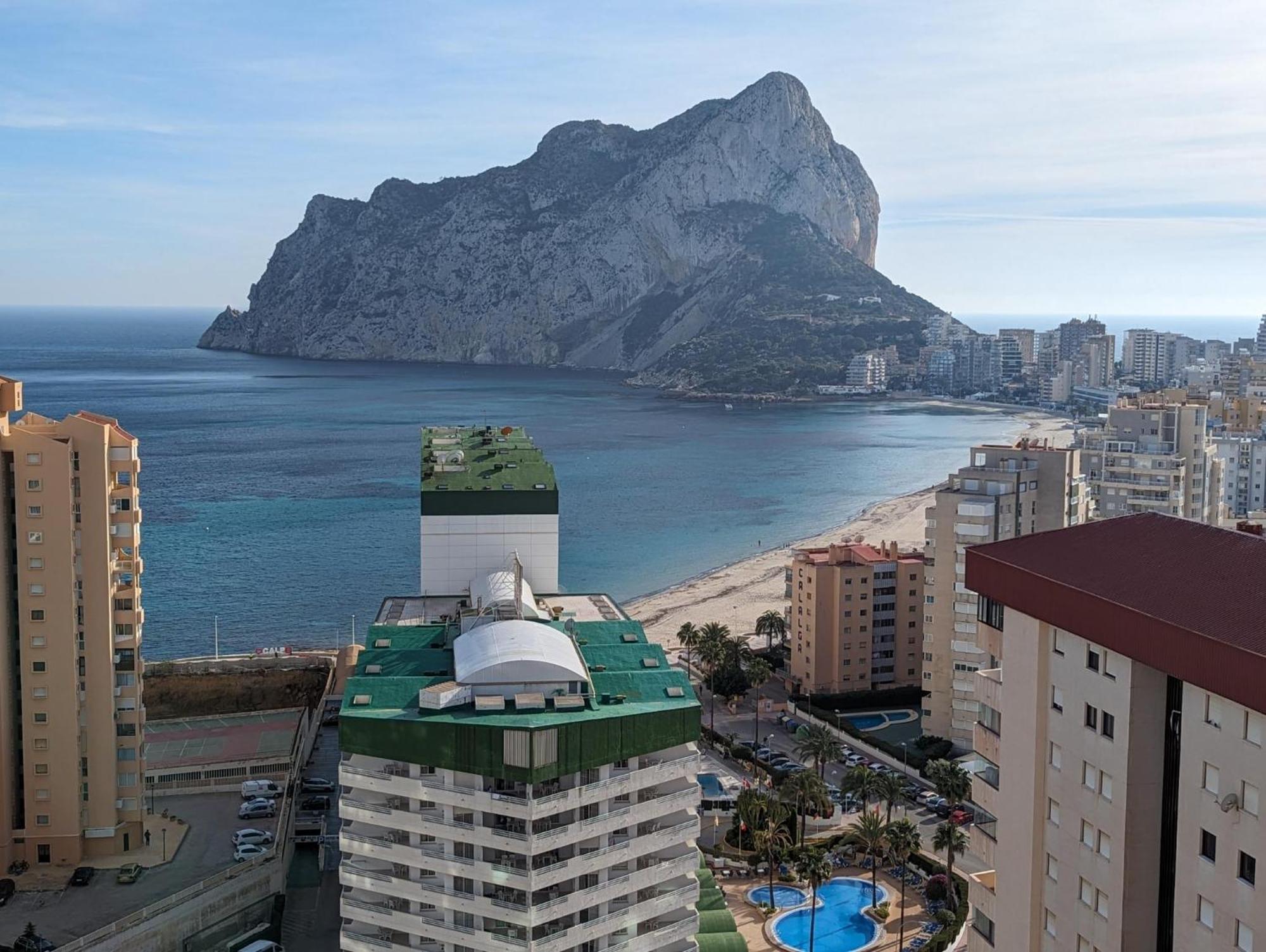 100 M From Fossa Beach In Calpe Esterno foto
