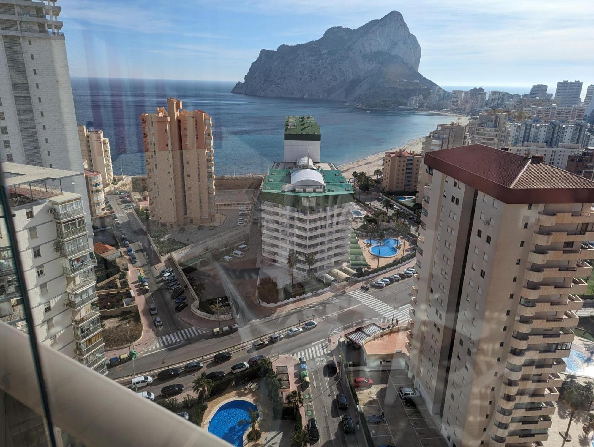 100 M From Fossa Beach In Calpe Esterno foto