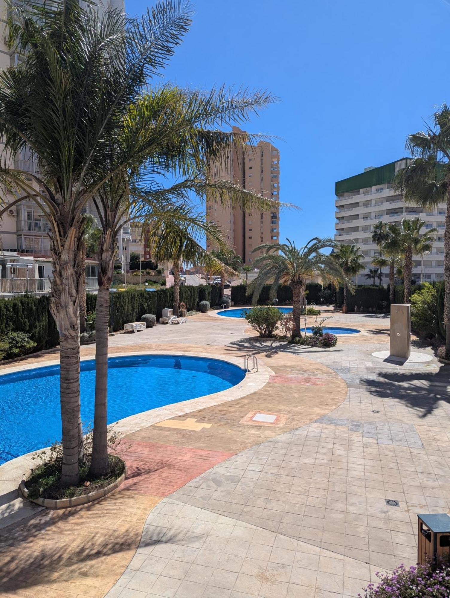 100 M From Fossa Beach In Calpe Esterno foto